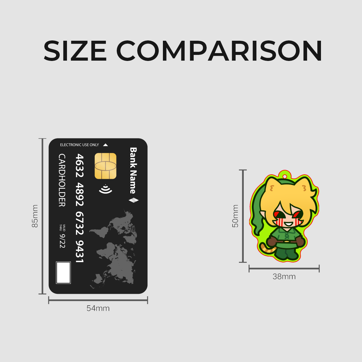 Ben Kitty Phone Charm