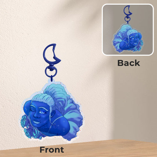 Blue Keychain