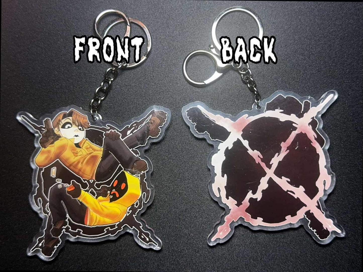 Marble Hornets Keychain