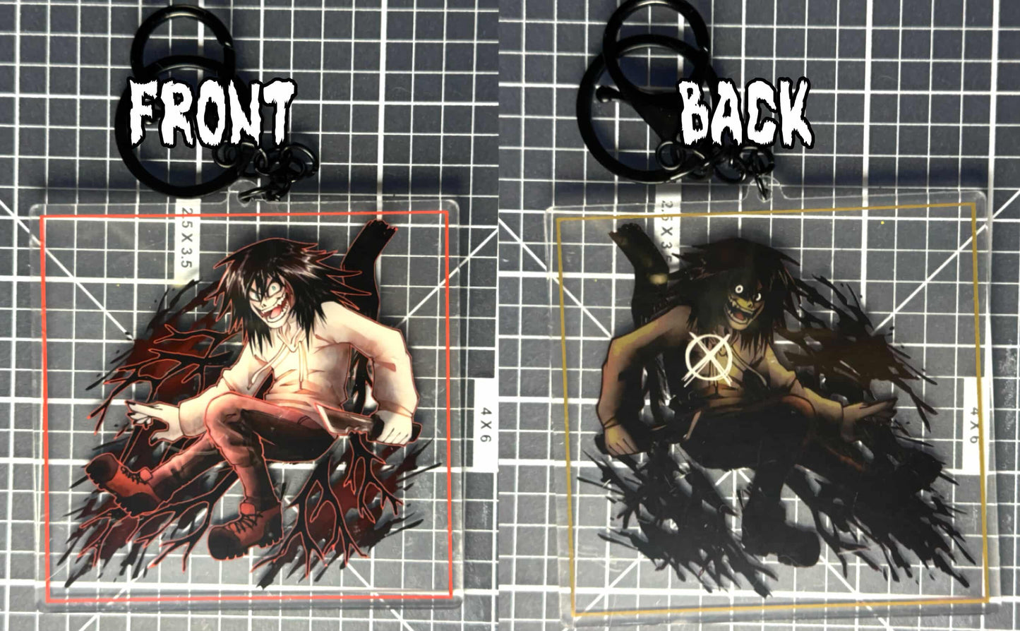 Jeff The Killer Keychain