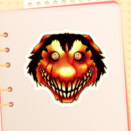 Smile Dog Sticker
