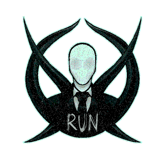 Slenderman Keychain