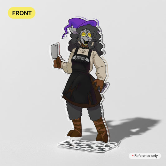 Rachel Waterman / Witch Sheep Acrylic Standee