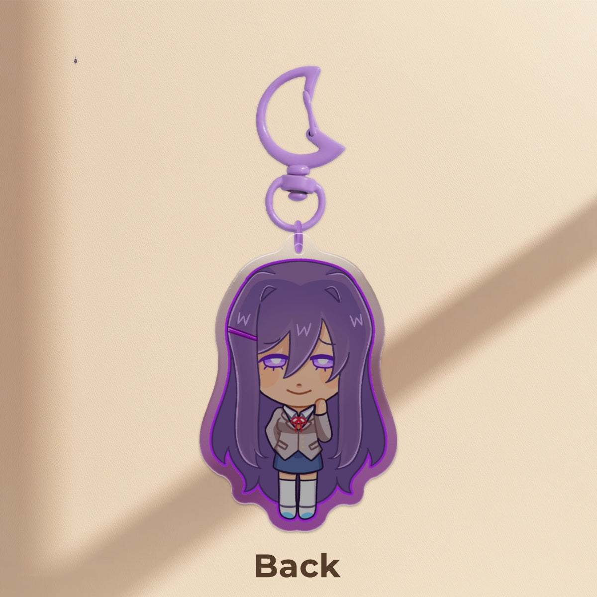 Epoxy Clear Acrylic Keychains