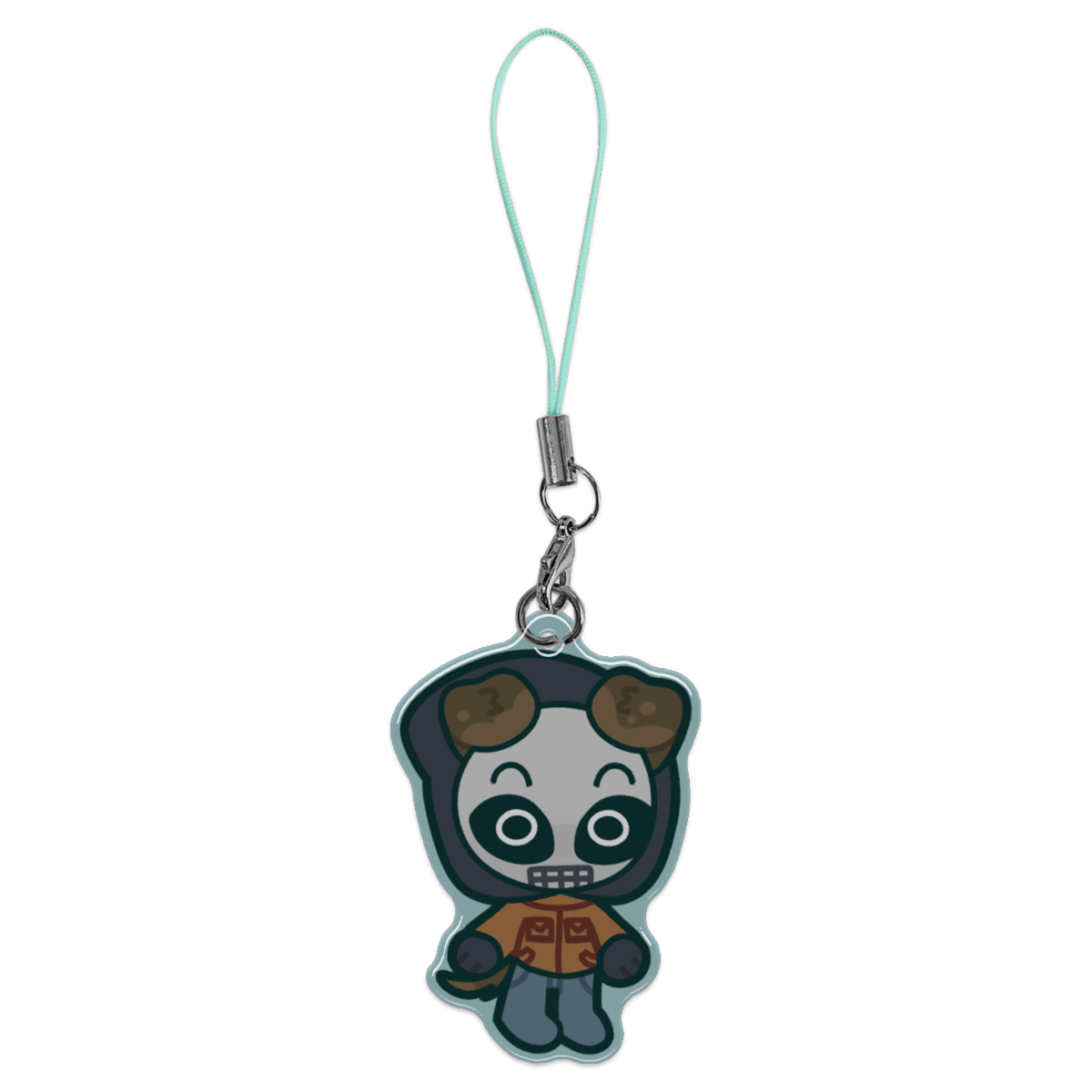 Skully Kitty Phone Charm