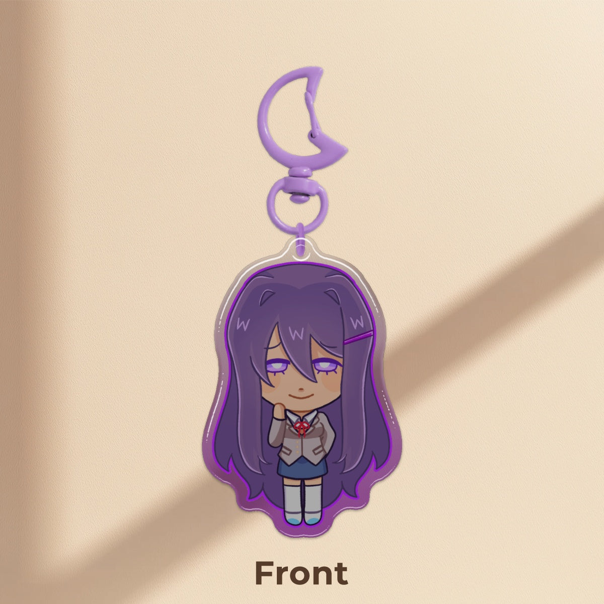Epoxy Clear Acrylic Keychains