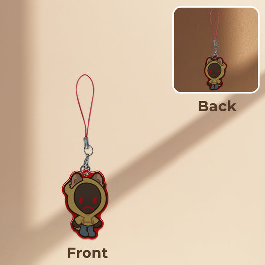 Hoodie Doggy Phone Charm