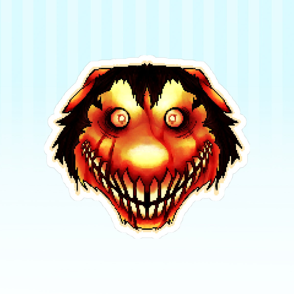 Smile Dog Sticker