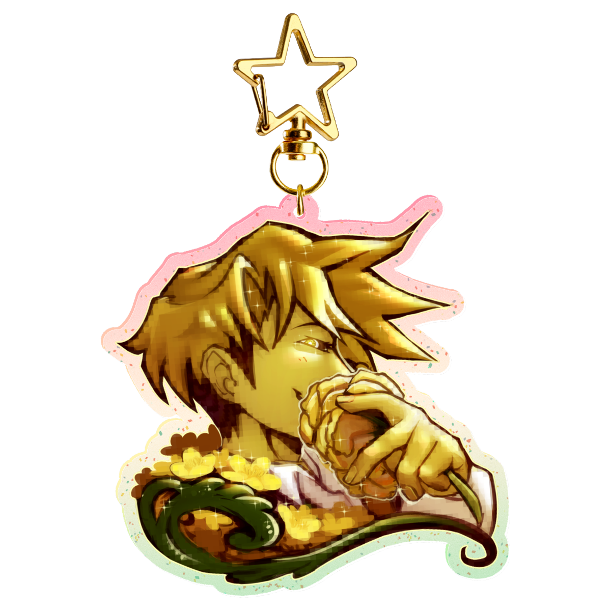 Flowery Keychain