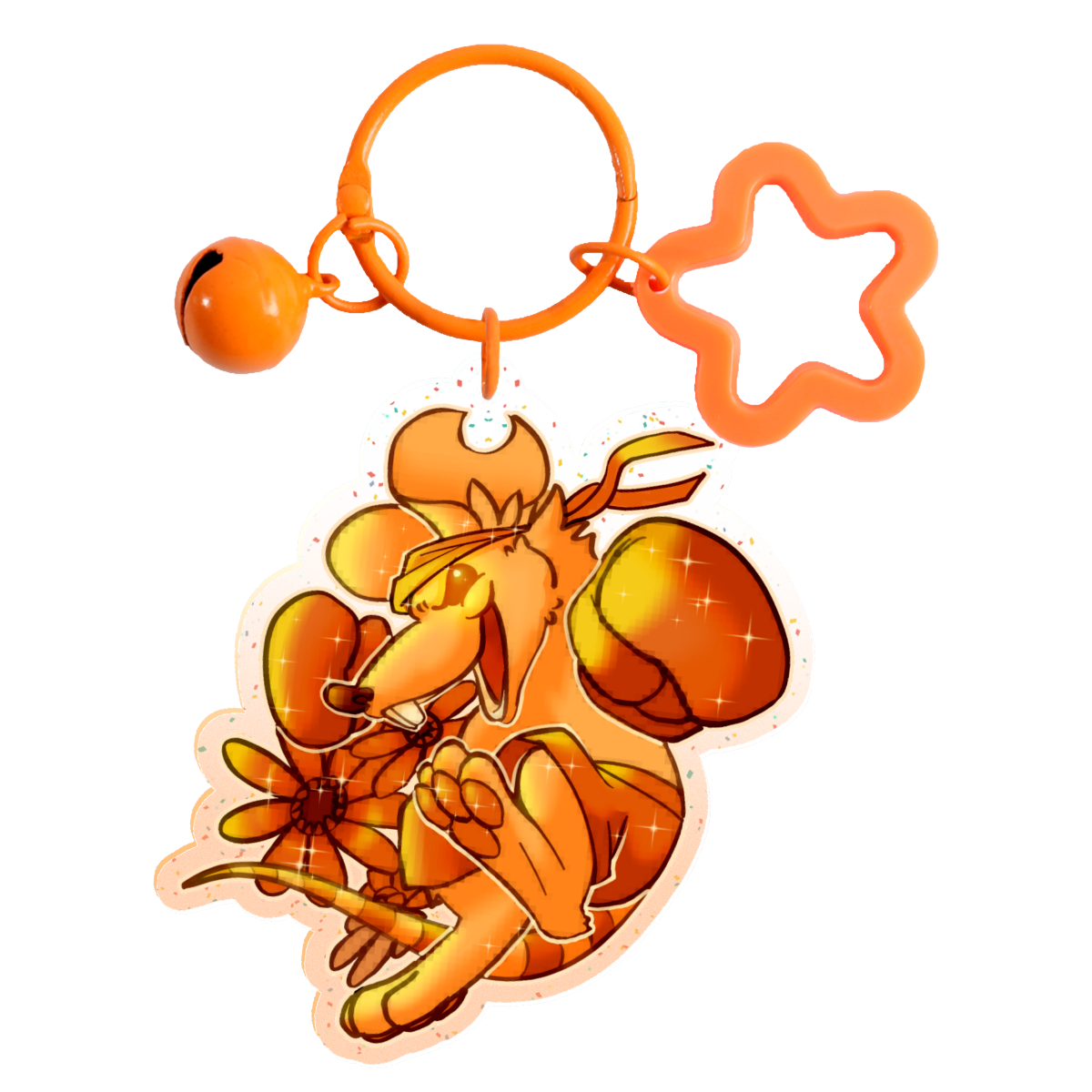Orange Keychain