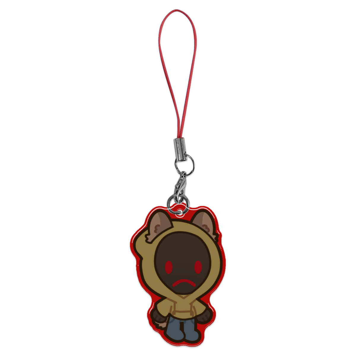 Hoodie Doggy Phone Charm