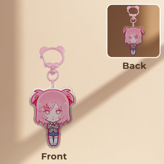 Natsuki DDLC Keychain