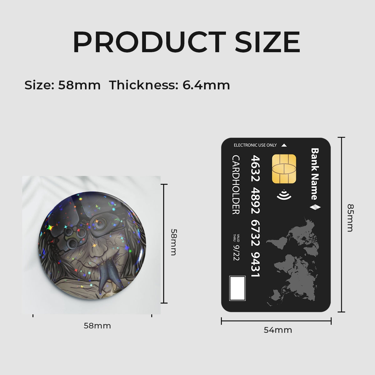 Victor Gideon Holo Button