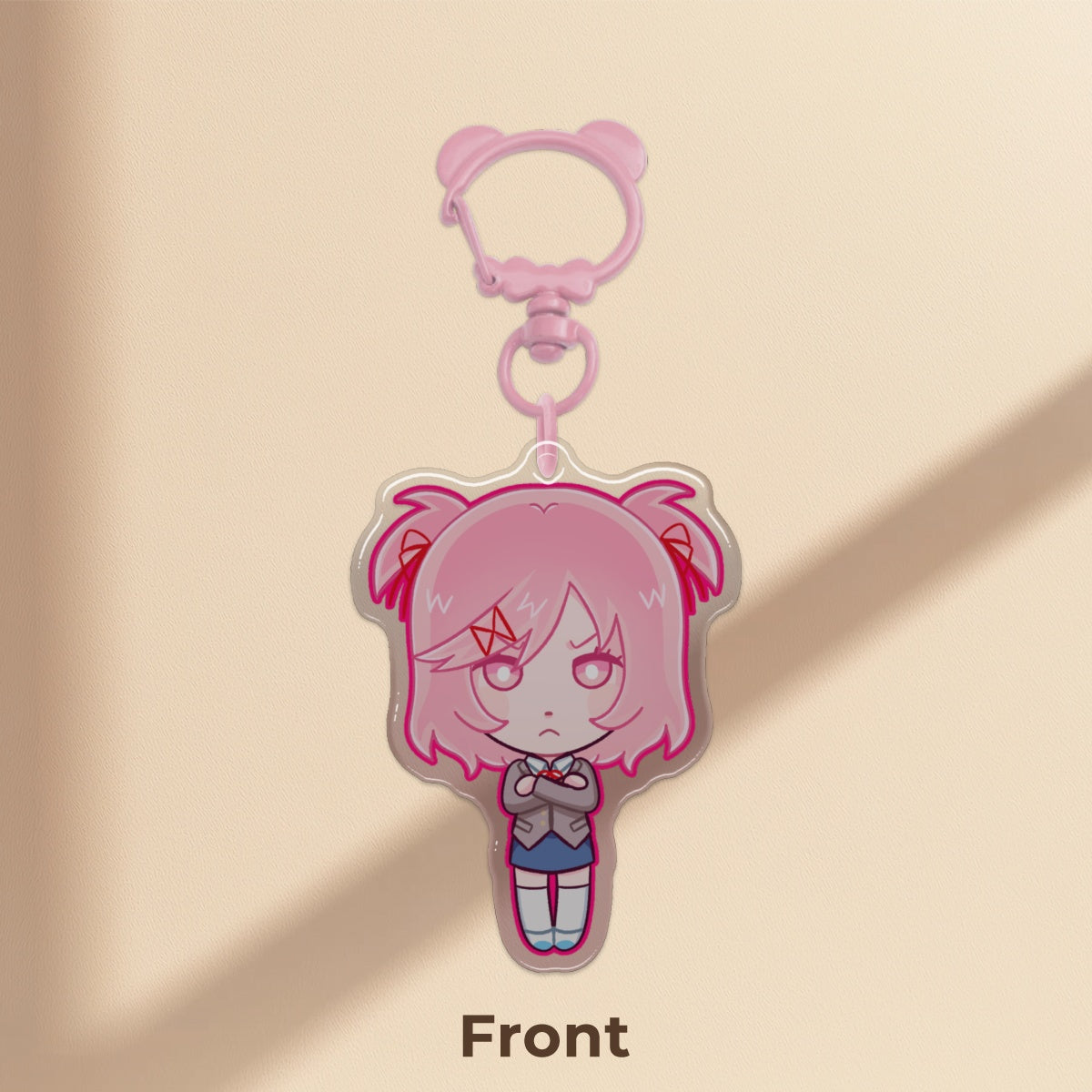 Natsuki DDLC Keychain