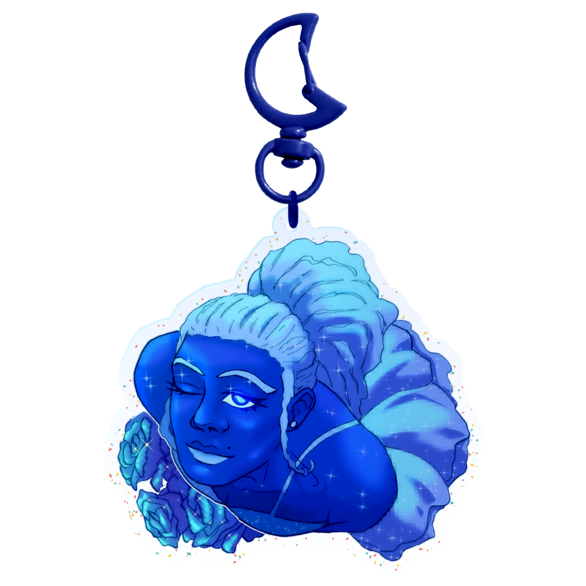 Blue Keychain