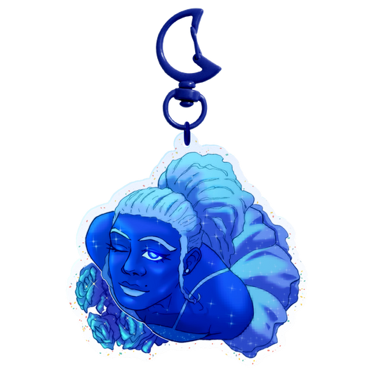 Blue Keychain
