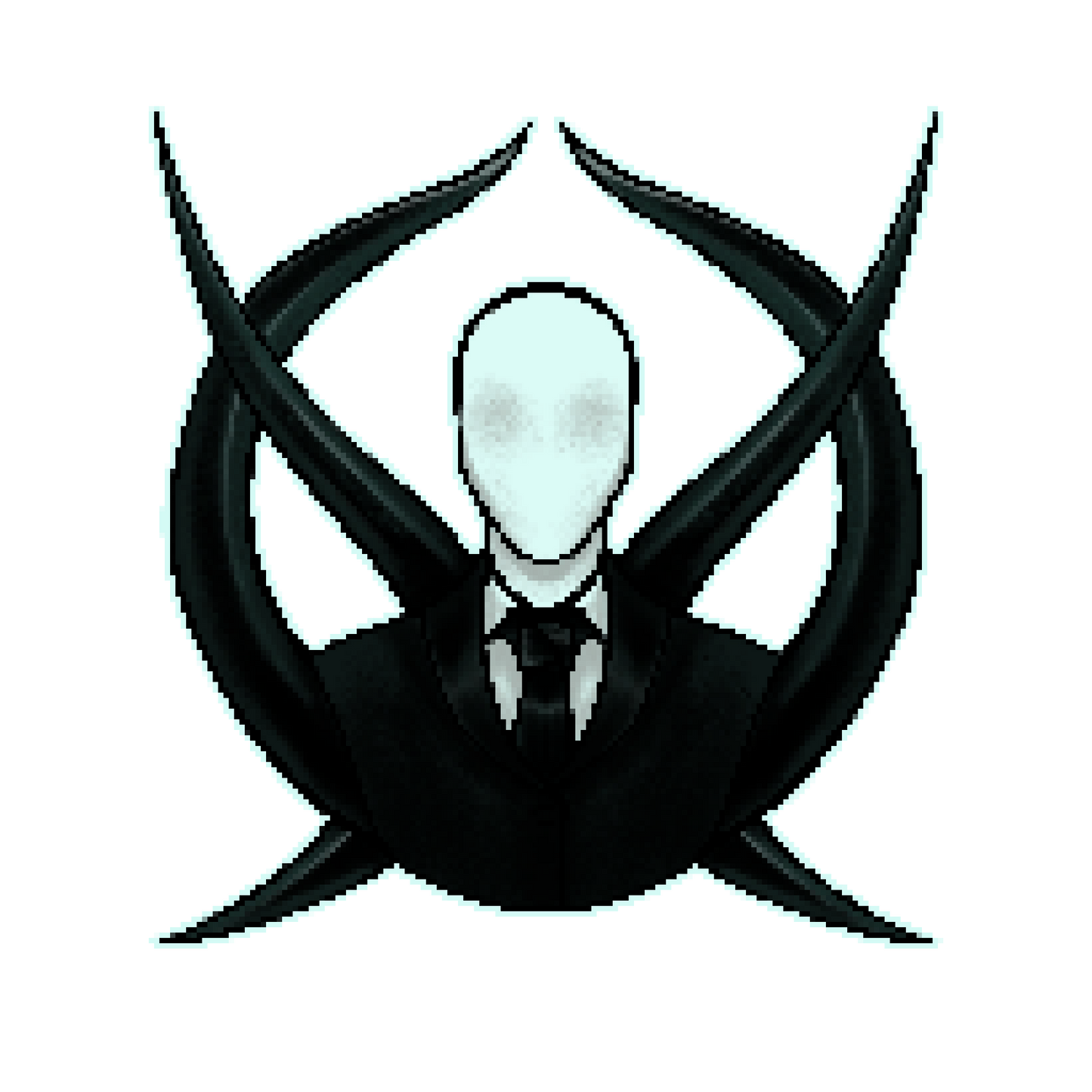 Slenderman Keychain