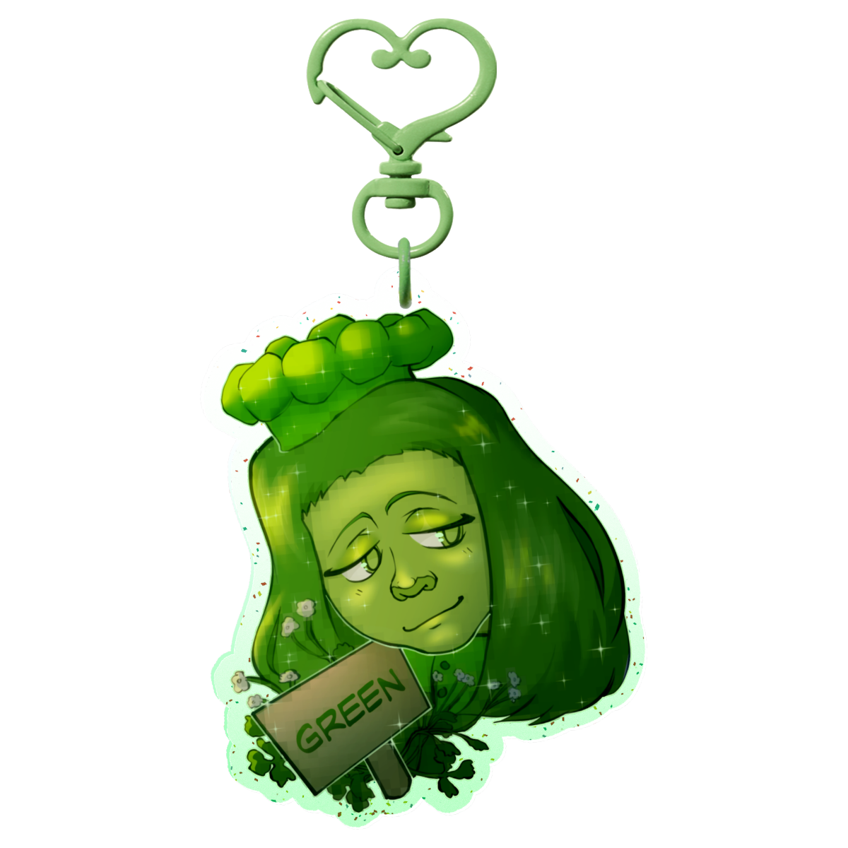 Green Keychain