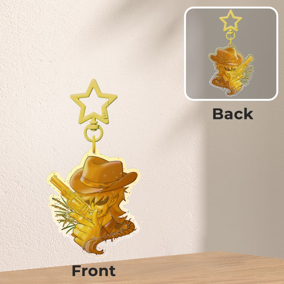 Yellow Keychain