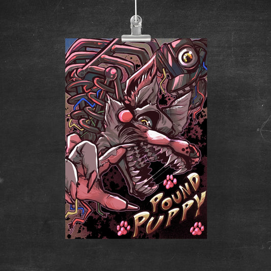 The Mangle "POUND PUPPY" Print