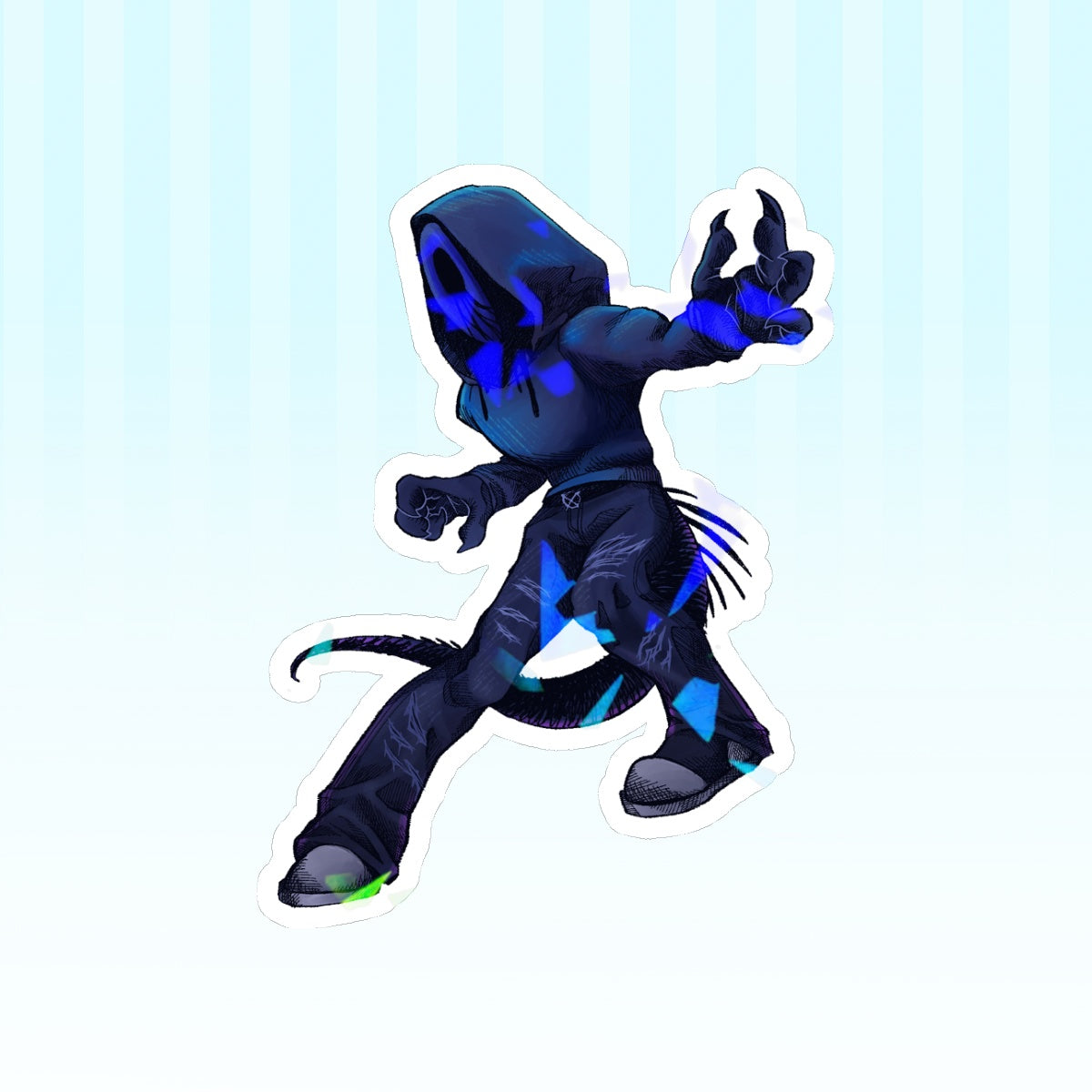 Eyeless Jack Sticker