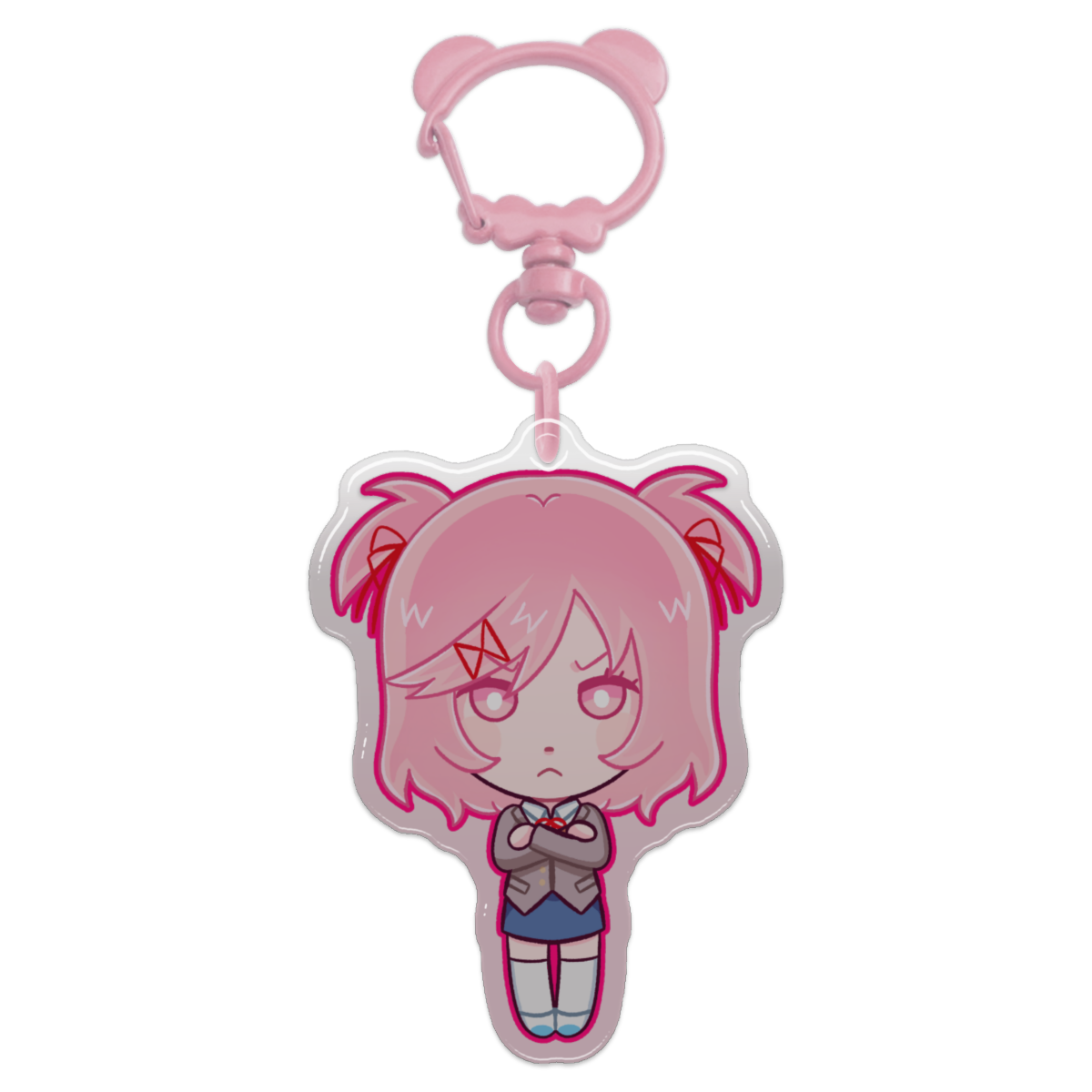 Natsuki DDLC Keychain