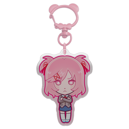 Natsuki DDLC Keychain