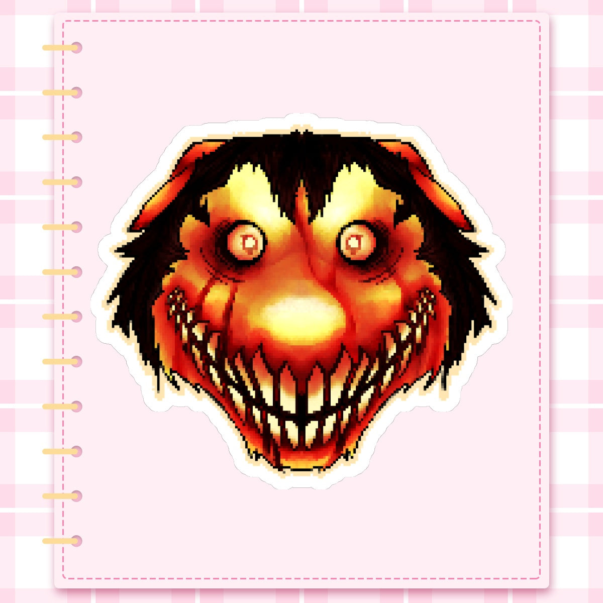 Smile Dog Sticker