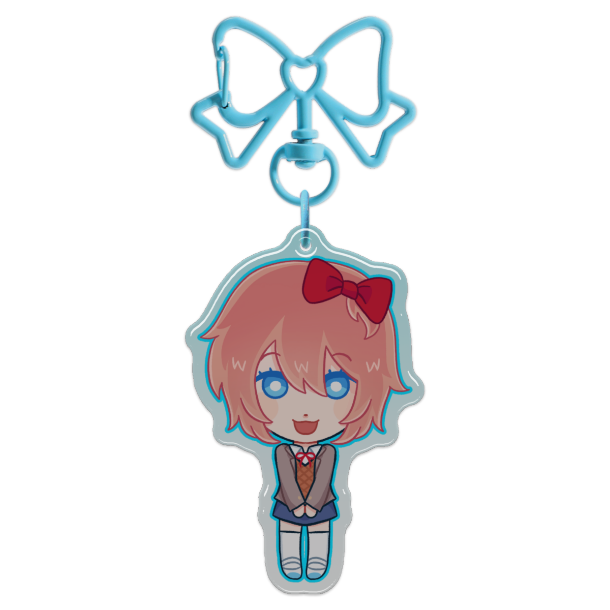 Sayori DDLC Keychain