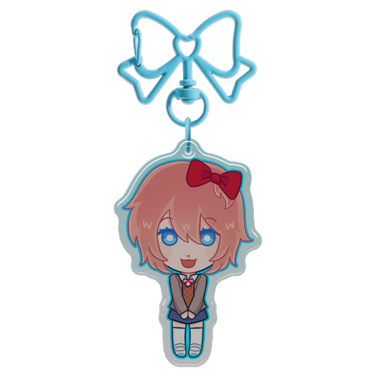 Sayori DDLC Keychain