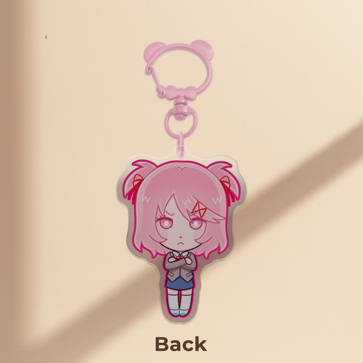 Natsuki DDLC Keychain