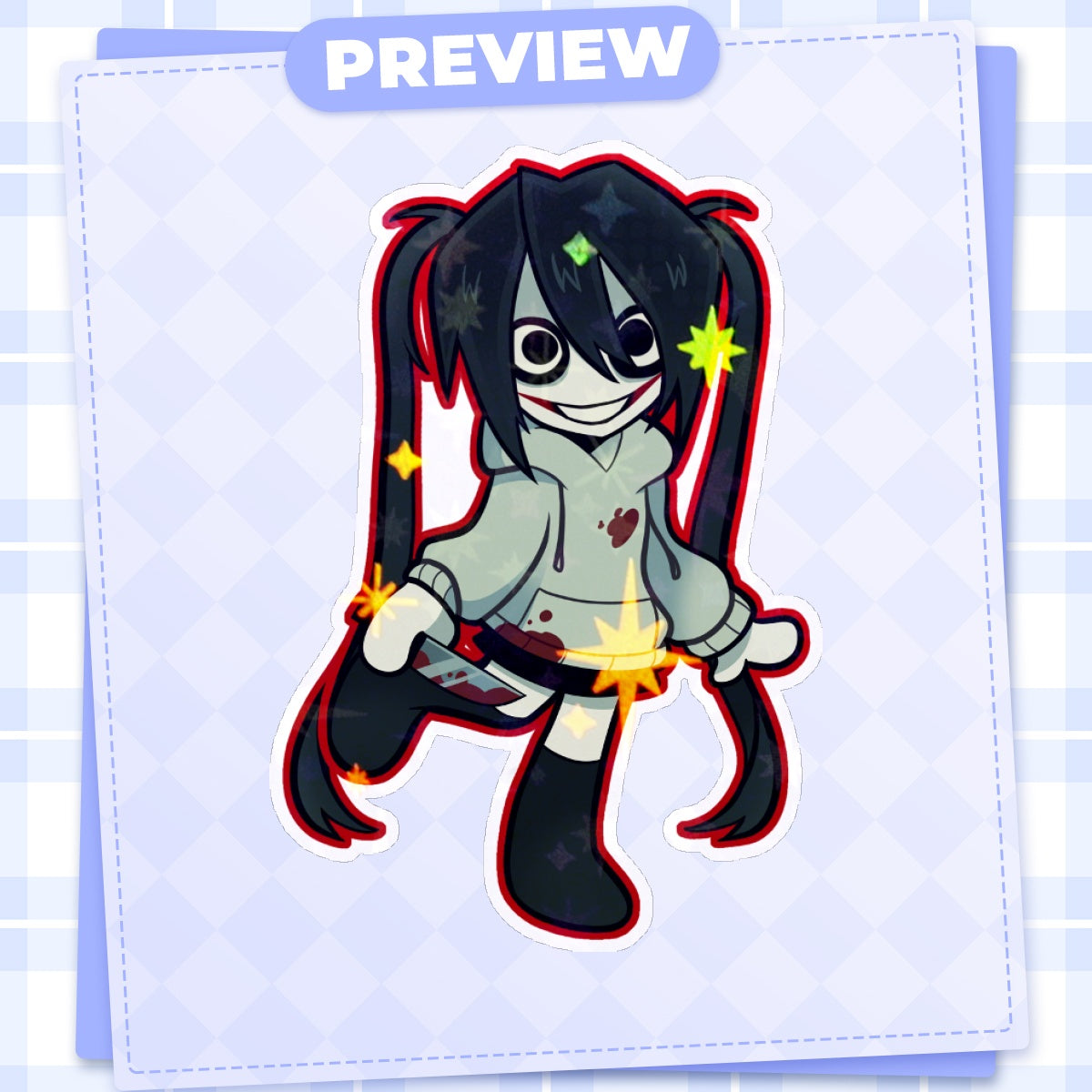 Miku Jeff Sticker