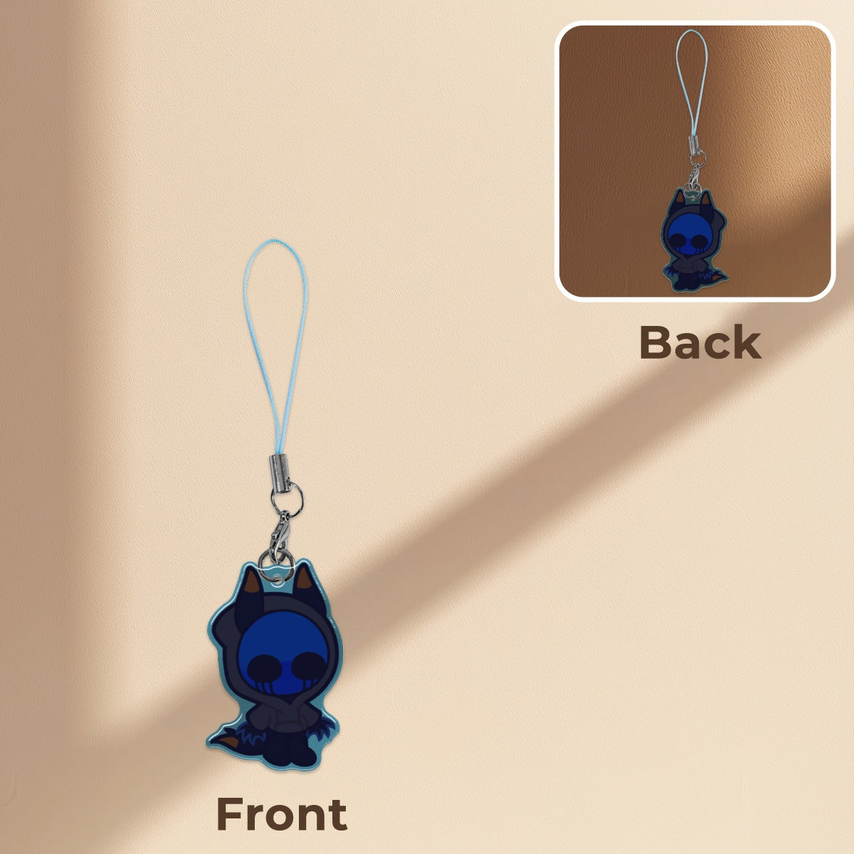 Eyeless Jack Doggie Phone Charm