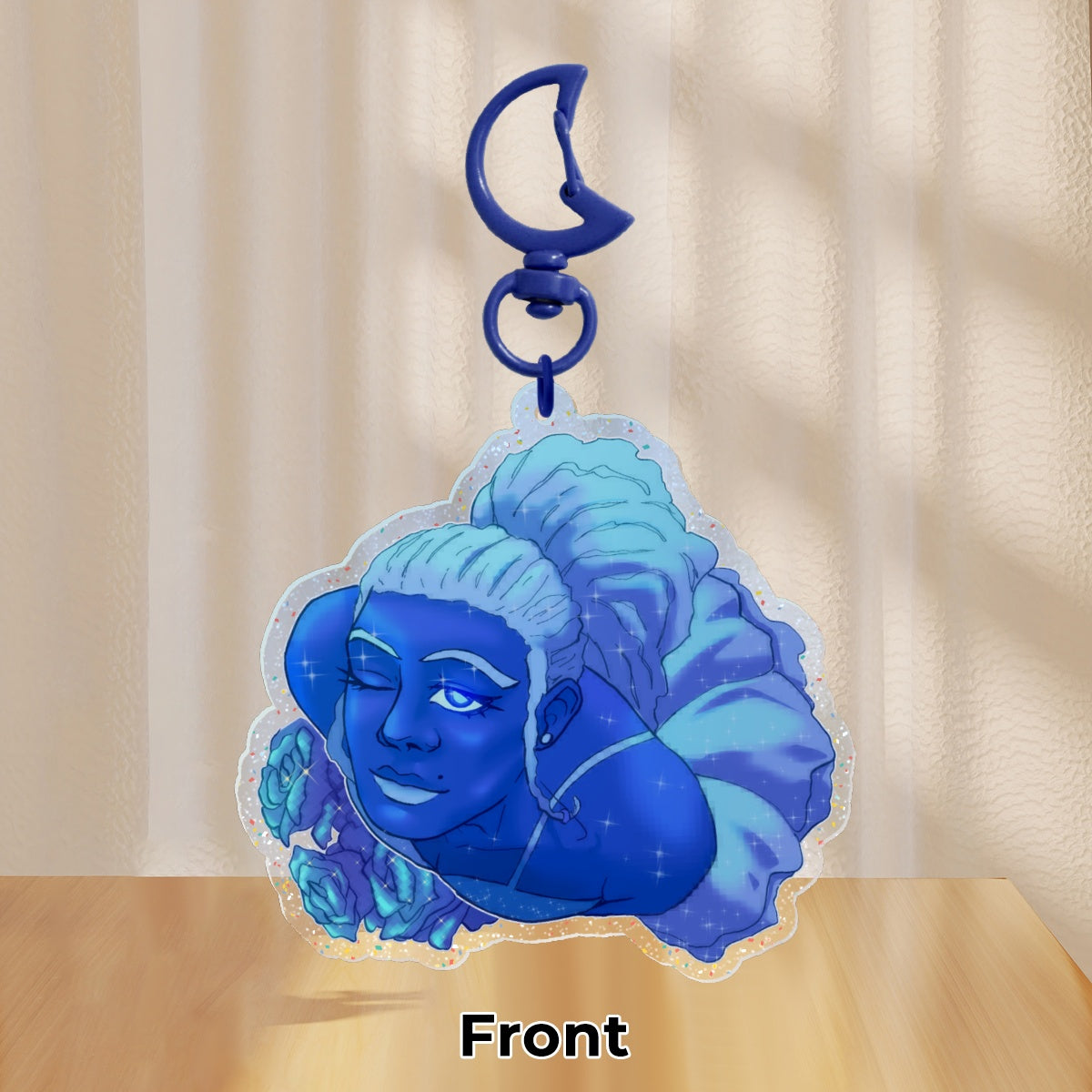 Blue Keychain