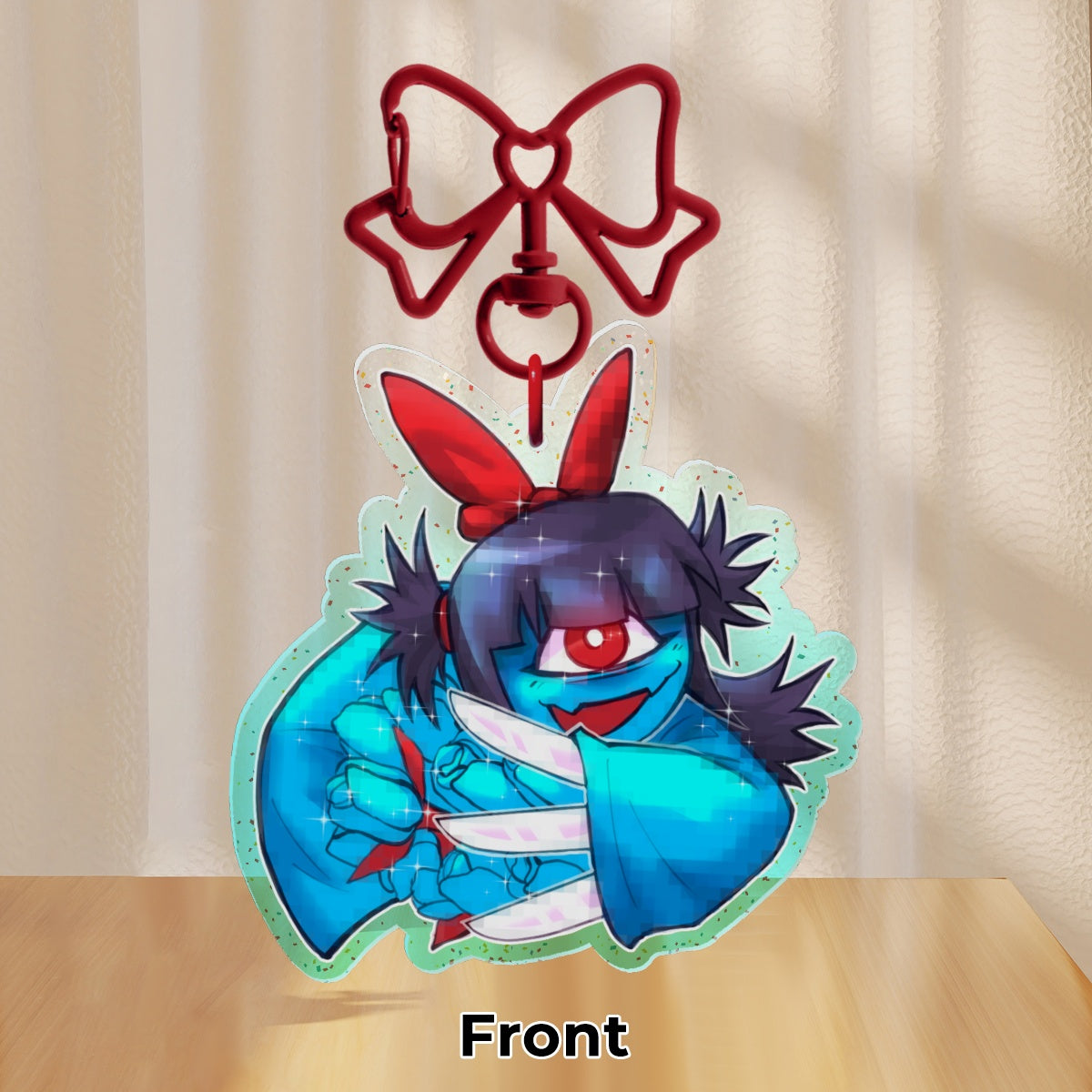 Aqua Keychain