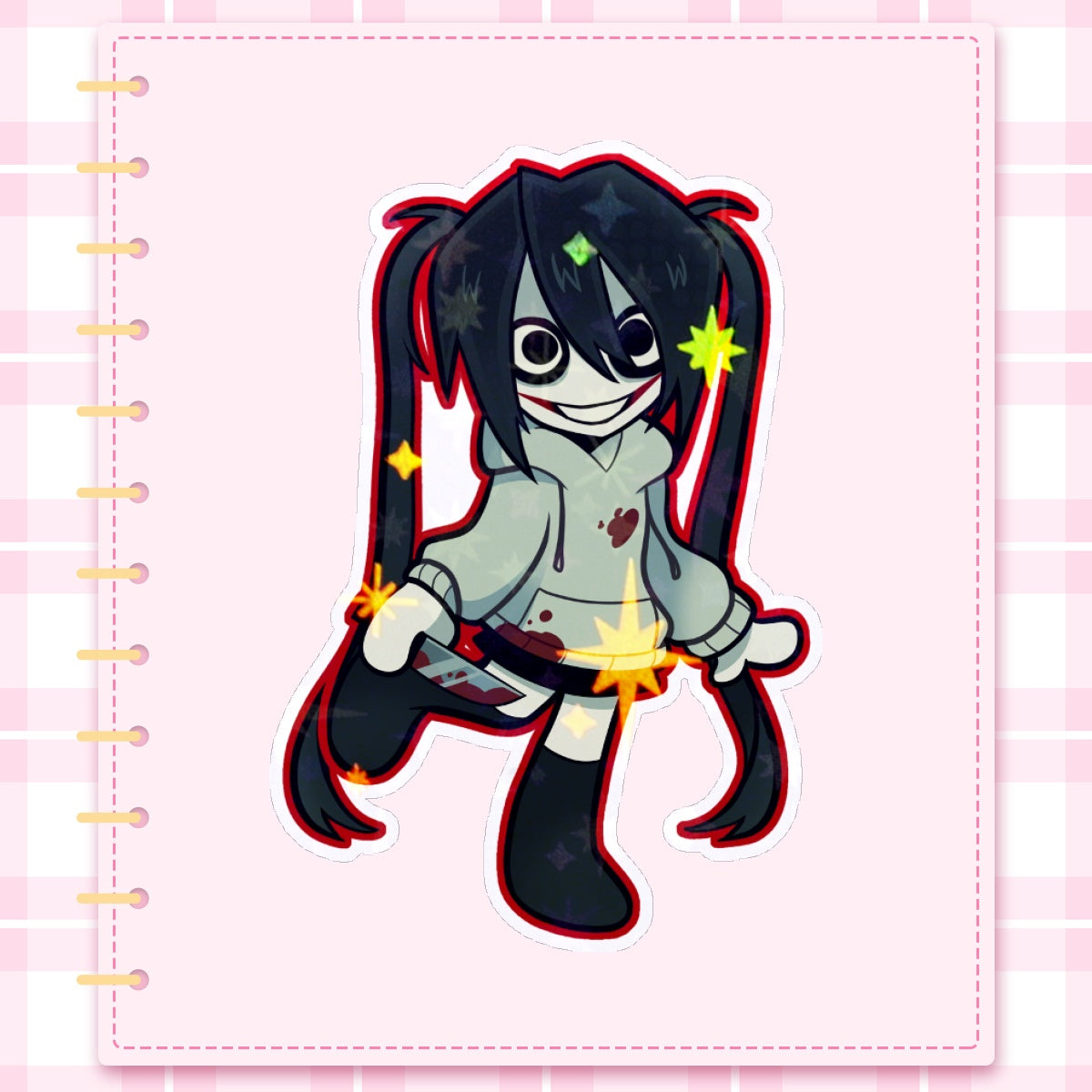 Miku Jeff Sticker