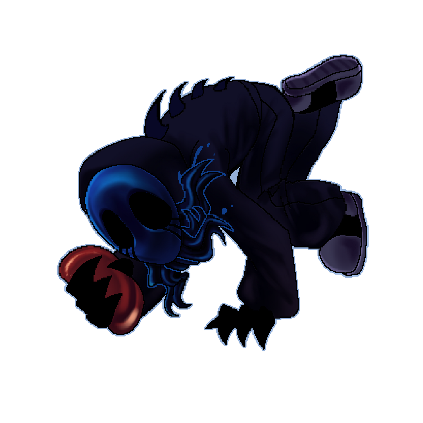Eyeless Jack Keychain