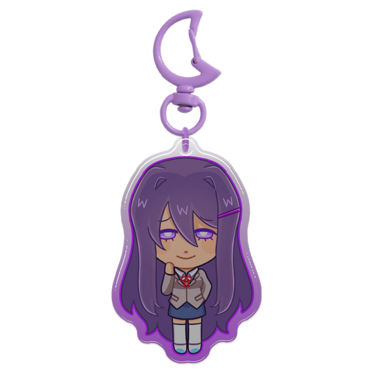 Epoxy Clear Acrylic Keychains