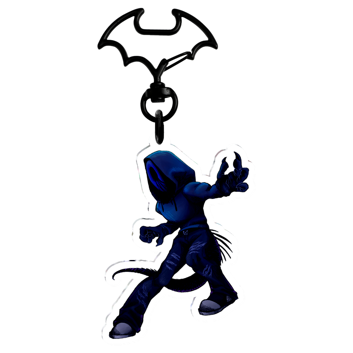 Eyeless Jack Keychain