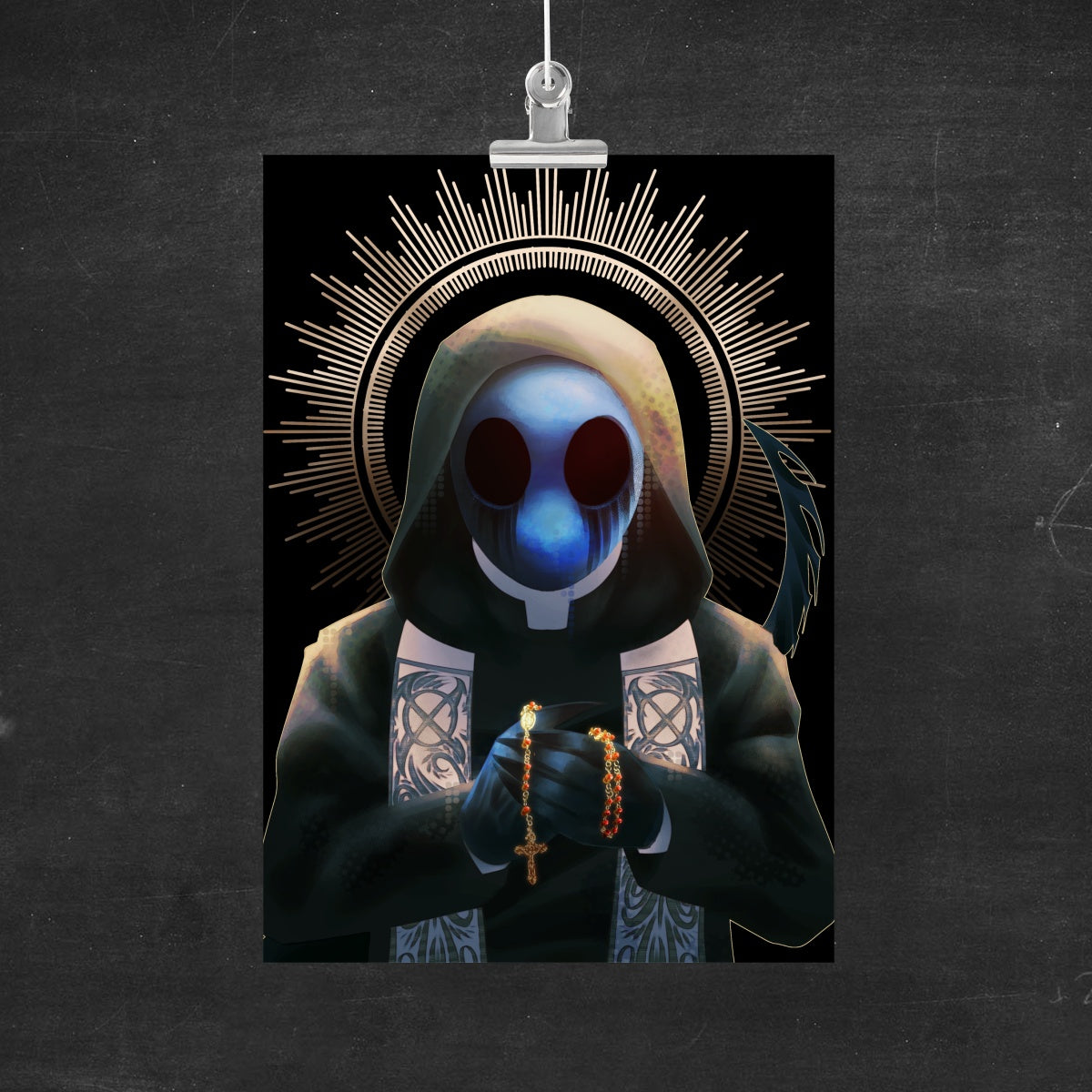 Holy Eyeless Jack Print