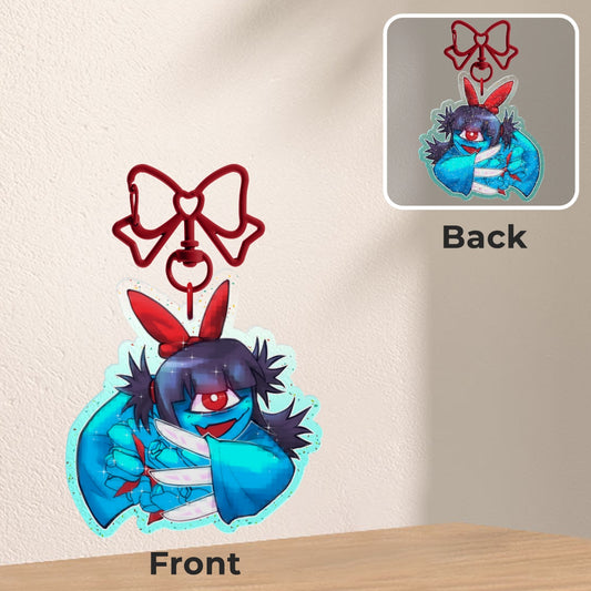 Aqua Keychain