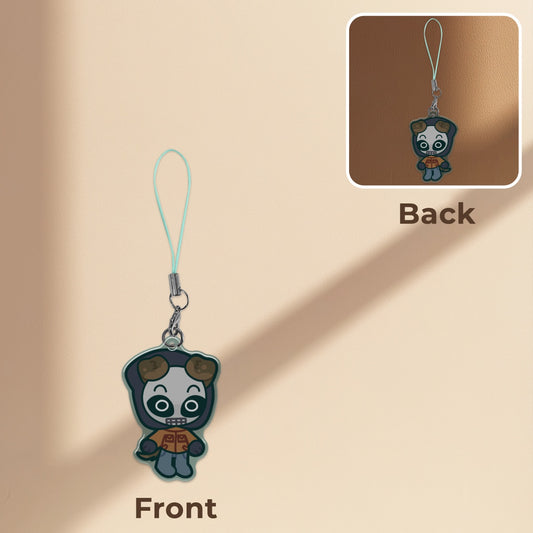 Skully Kitty Phone Charm