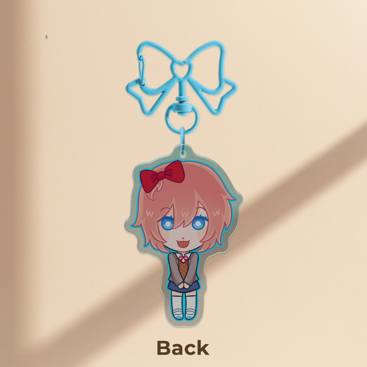 Sayori DDLC Keychain