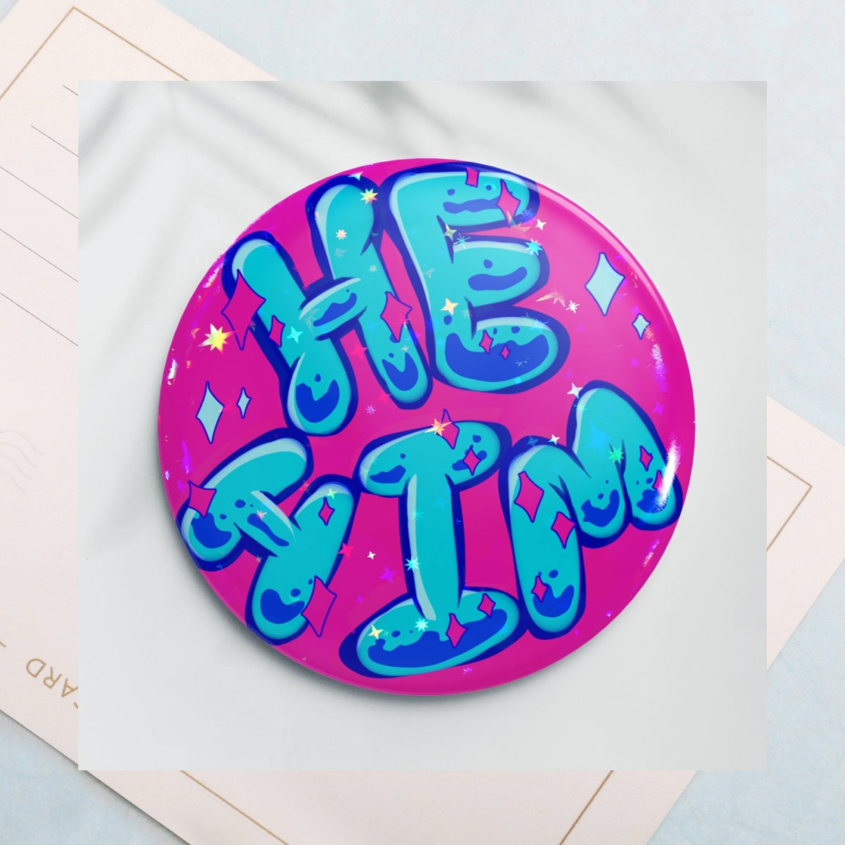 He/Him Badge