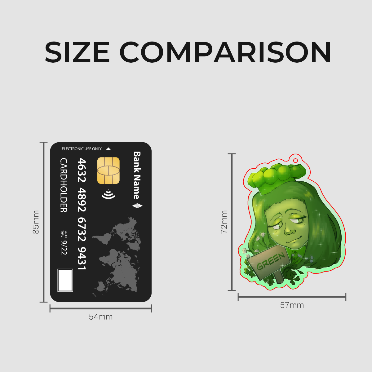 Green Keychain
