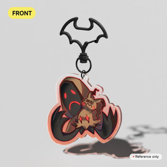 Hoodie / Brian Thomas & Mimikyu Acrylic Keychain