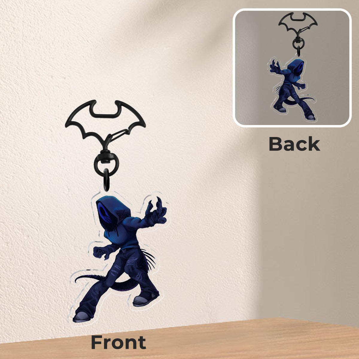 Eyeless Jack Keychain