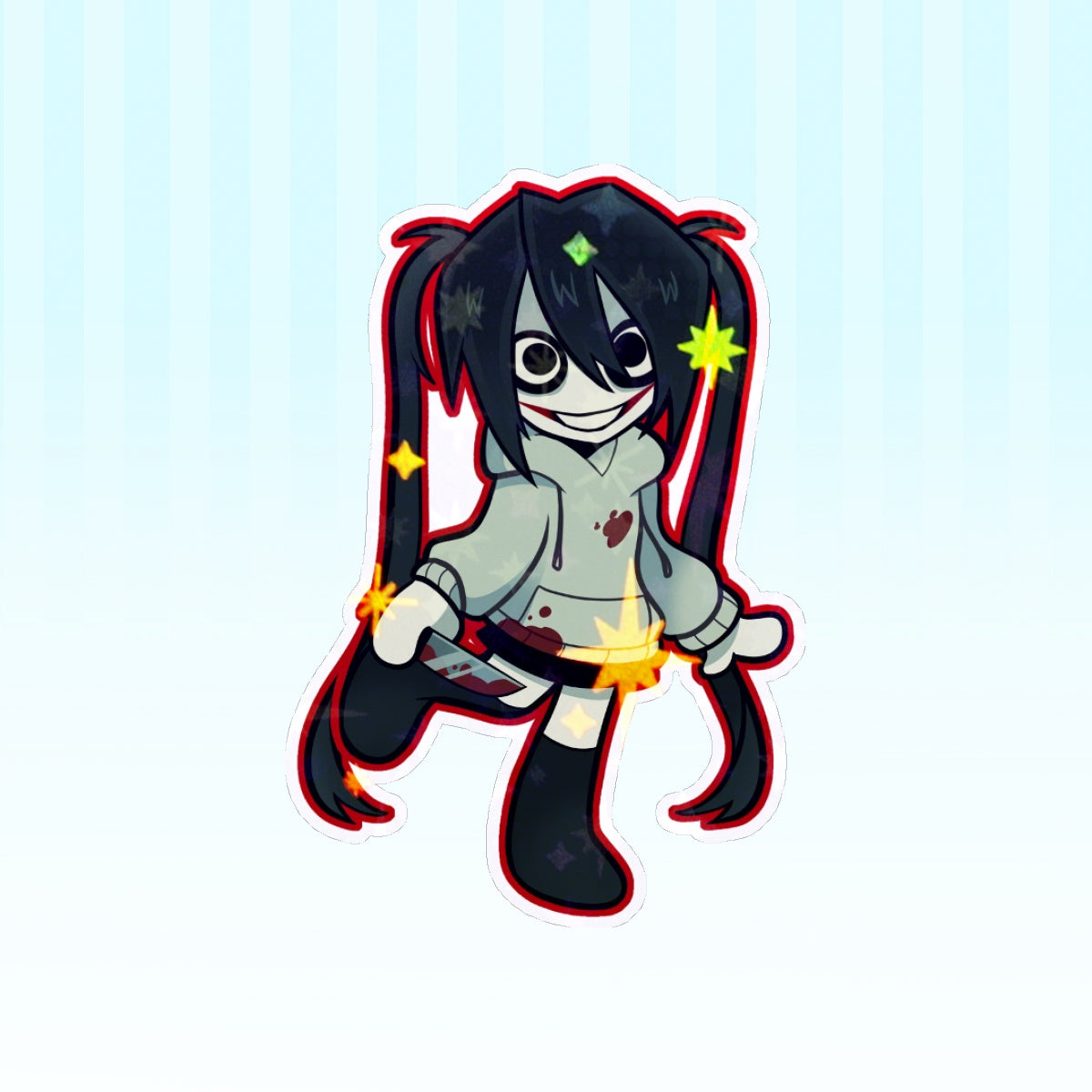 Miku Jeff Sticker