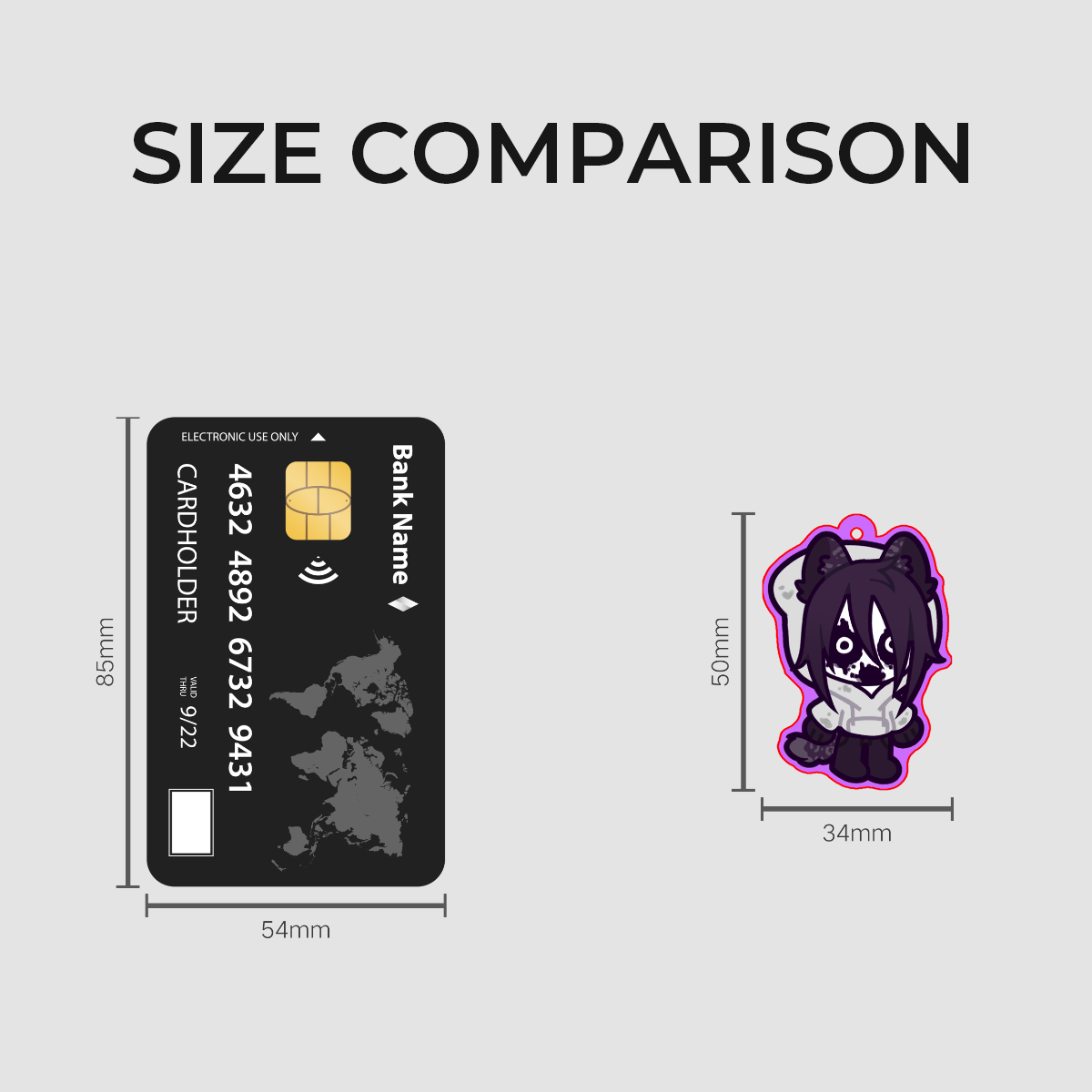 Kate The Kitty Phone Charm