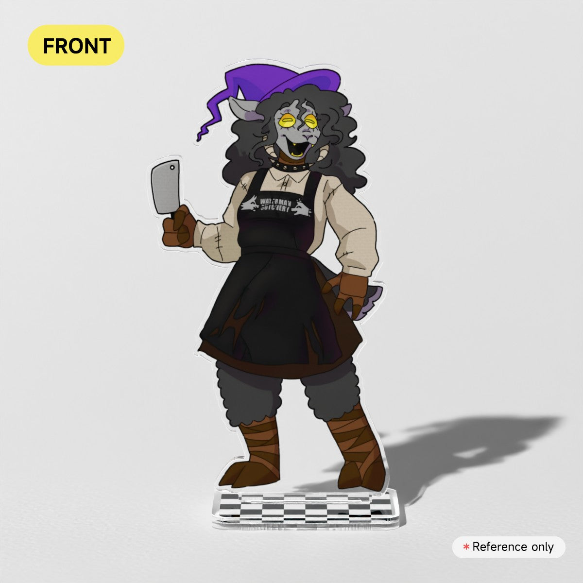 Rachel Waterman / Witch Sheep Acrylic Standee